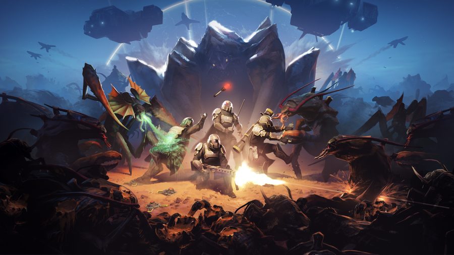 Helldivers on PS4 - online play restored on XeMoNet